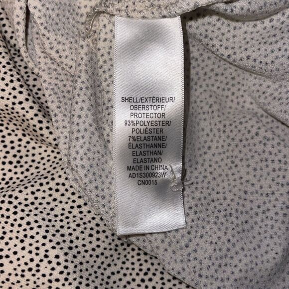 Adrianna Papell Print Knit Pleated Trapeze Top in size XL round neckline - Picture 7 of 7